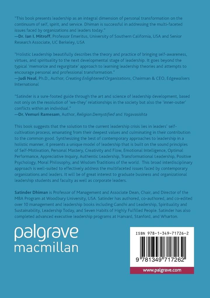 Weitere Ansicht: Holistic Leadership | Satinder Dhiman