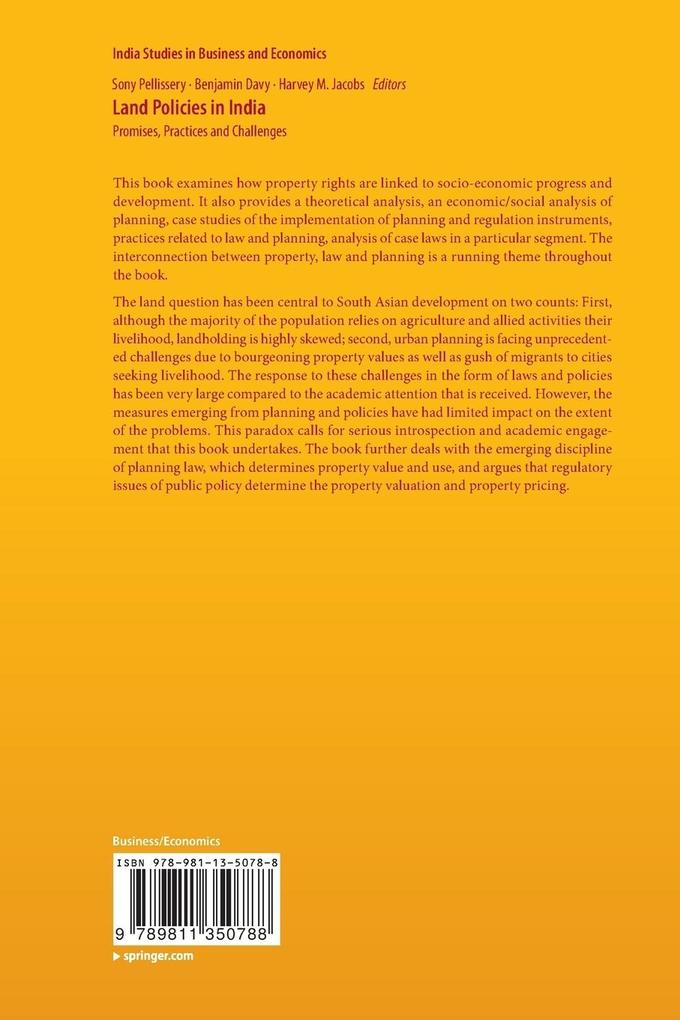 Weitere Ansicht: Land Policies in India