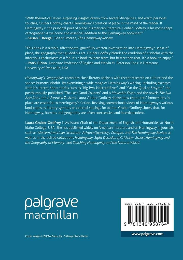 Weitere Ansicht: Hemingway's Geographies | Laura Gruber Godfrey