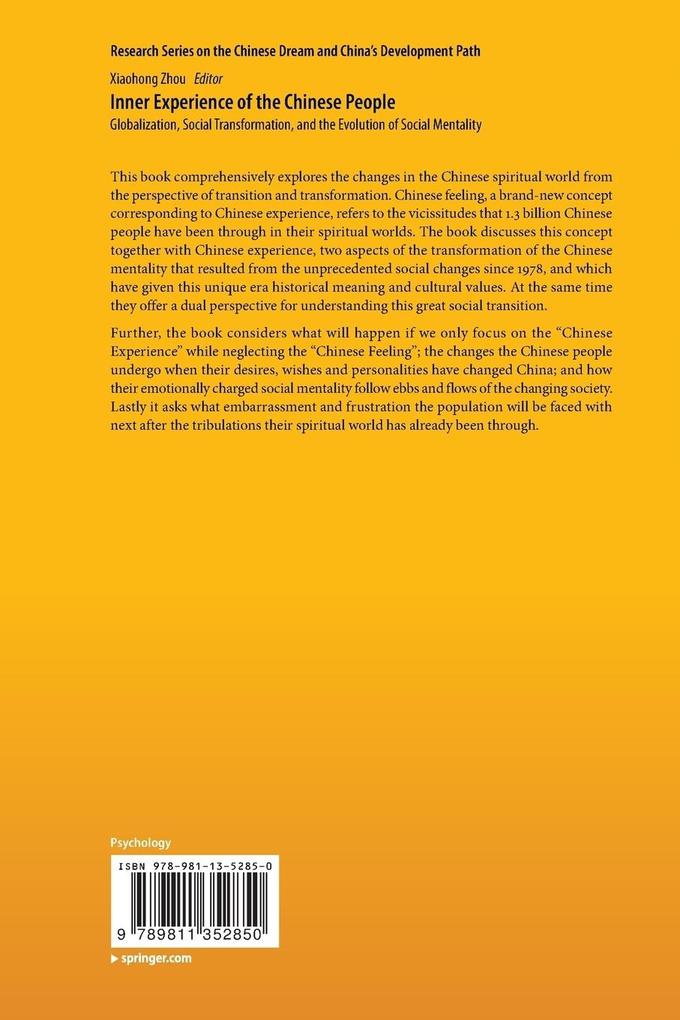 Weitere Ansicht: Inner Experience of the Chinese People