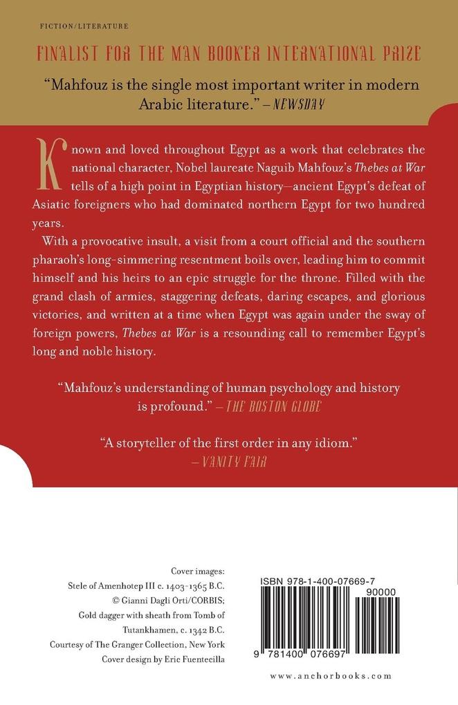Weitere Ansicht: Thebes at War | Naguib Mahfouz