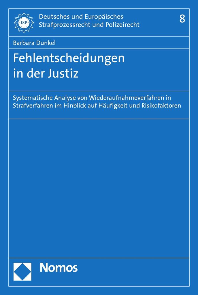 Produktbild: Fehlentscheidungen in der Justiz | Barbara Dunkel