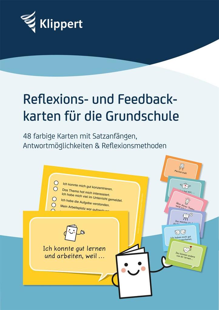 Produktbild: Reflexions- und Feedbackkarten für die Grundschule