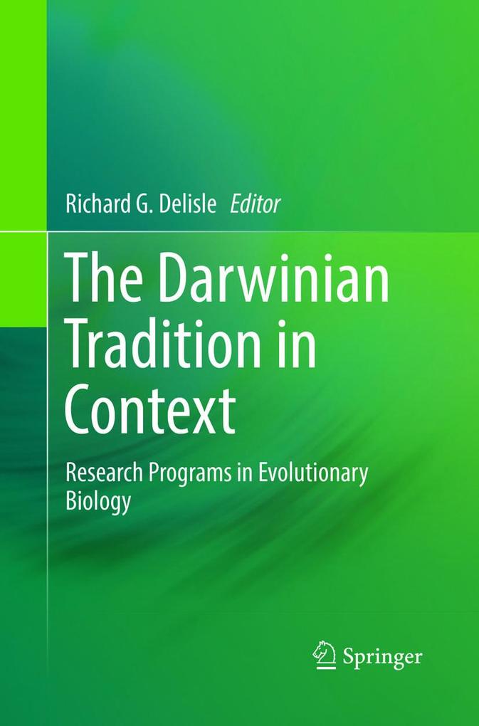 Produktbild: The Darwinian Tradition in Context