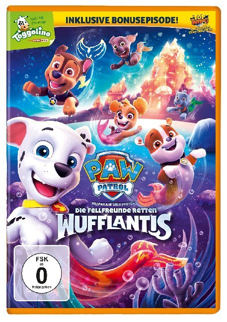 Produktbild: Paw Patrol - Die Fellfreunde retten Wufflantis | Louise Moon