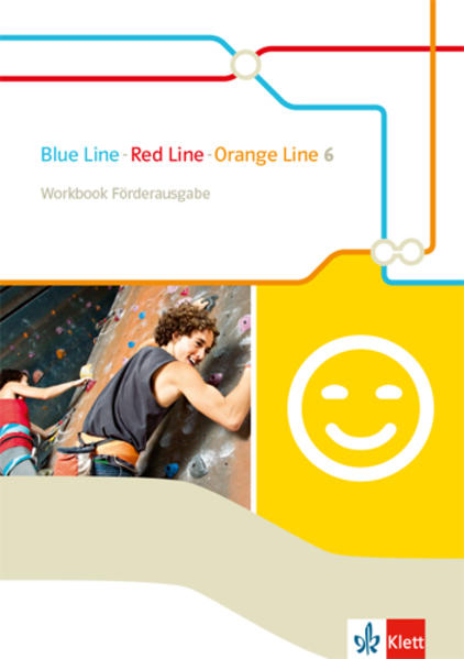 Produktbild: Blue Line - Red Line - Orange Line 6. Workbook Förderausgabe Klasse 10