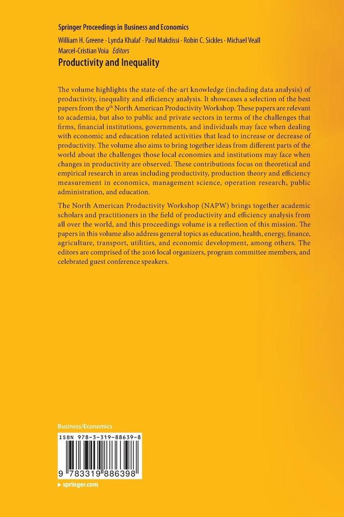 Weitere Ansicht: Productivity and Inequality