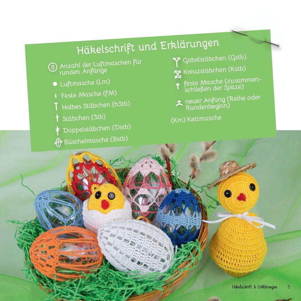 Weitere Ansicht: Ostereier & Osterdekoration häkeln | Karin Eder