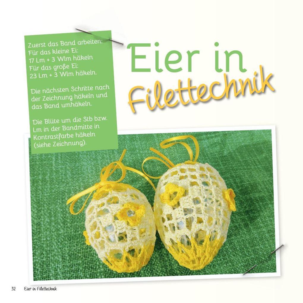 Weitere Ansicht: Ostereier & Osterdekoration häkeln | Karin Eder