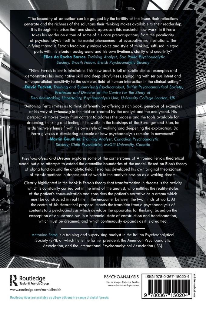 Weitere Ansicht: Psychoanalysis and Dreams | Antonino Ferro