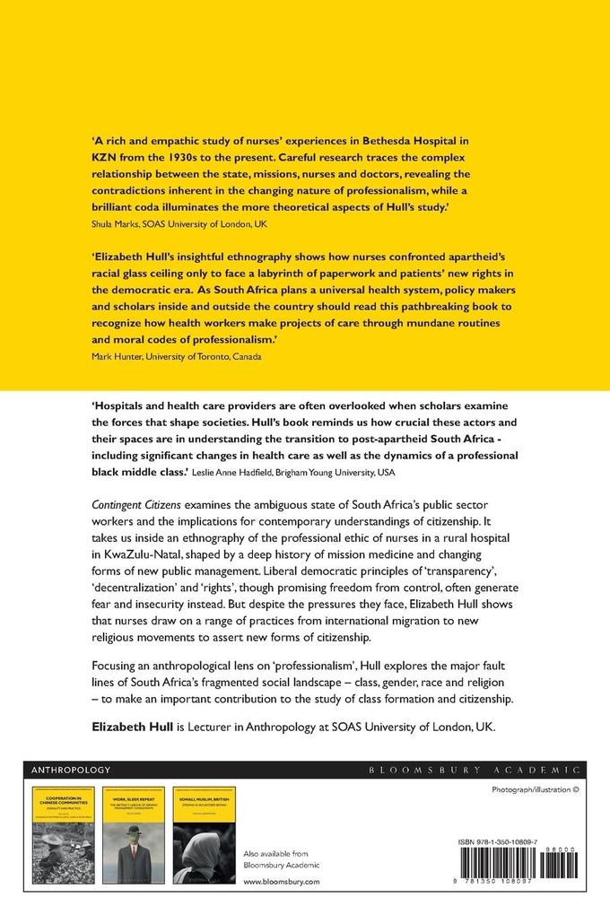 Weitere Ansicht: Contingent Citizens | Elizabeth Hull