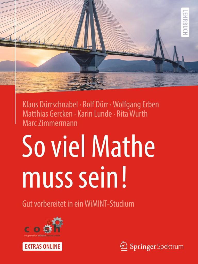 Produktbild: So viel Mathe muss sein! | Klaus Dürrschnabel, Rolf Dürr, Wolfgang Erben, Matthias Gercken, Karin Lunde