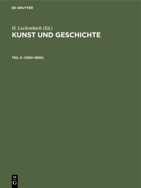 Produktbild: 1500-1800