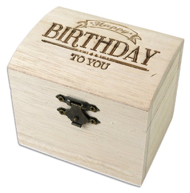 Produktbild: Schatzkiste "Happy Birthday"
