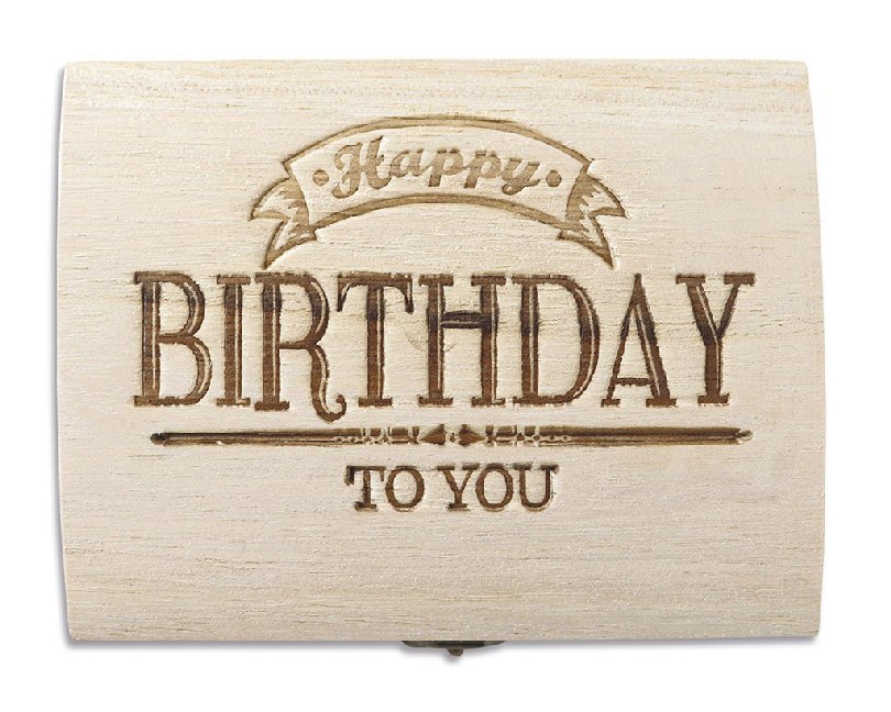 Weitere Ansicht: Schatzkiste "Happy Birthday"