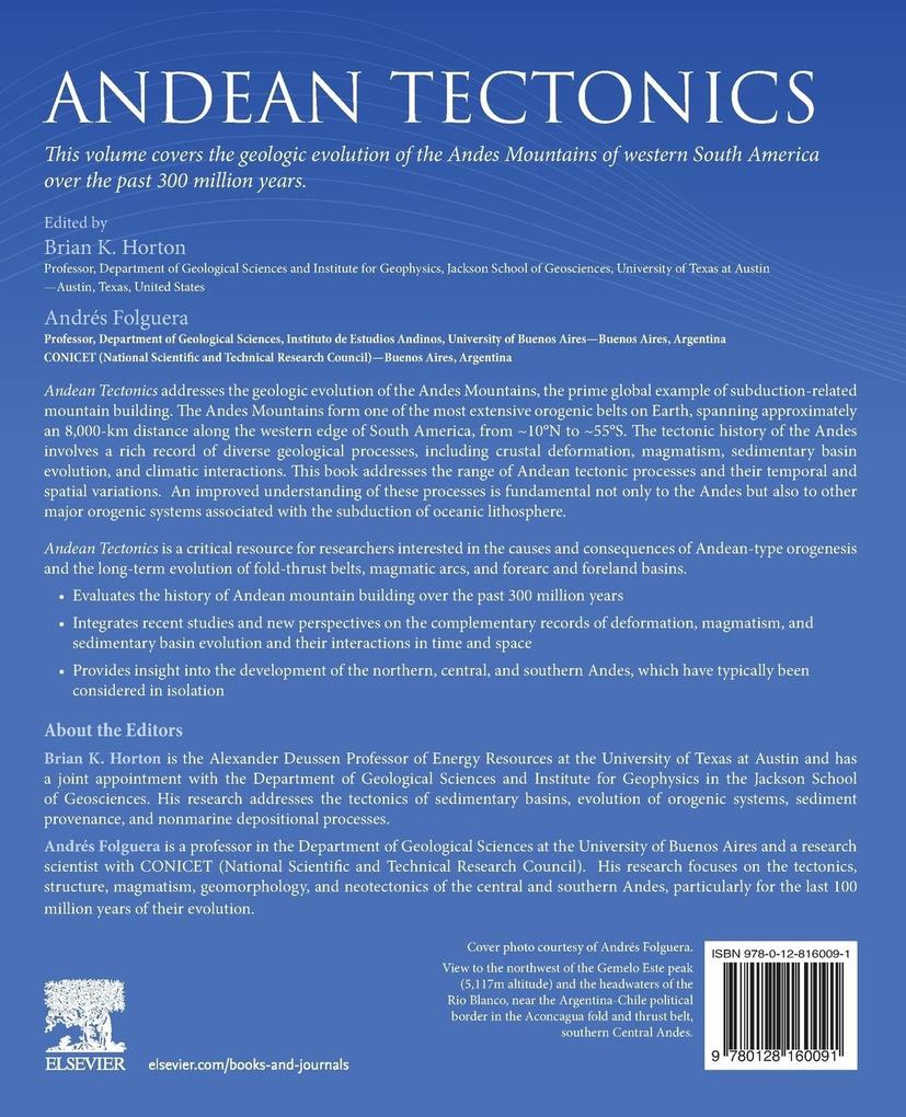Weitere Ansicht: Andean Tectonics
