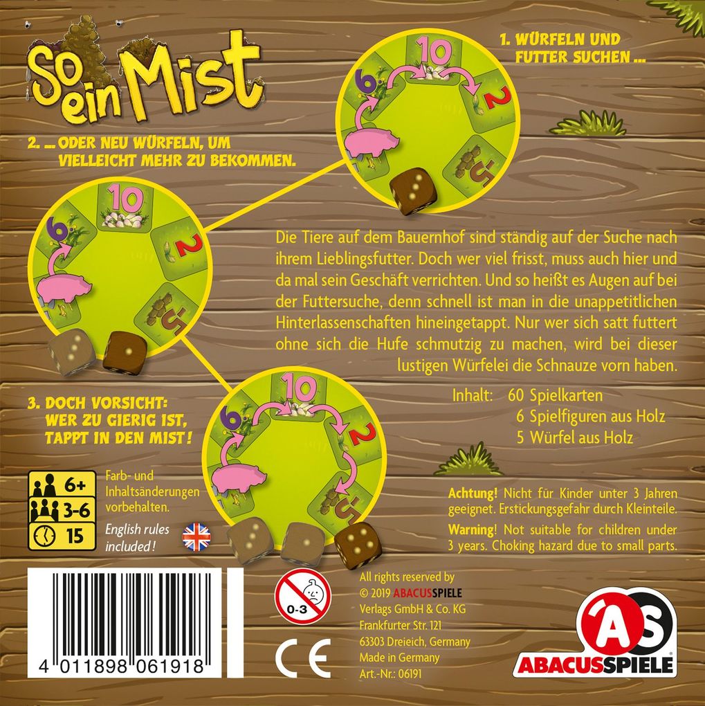 Weitere Ansicht: ABACUSSPIELE - So ein Mist | Rüdiger Dorn