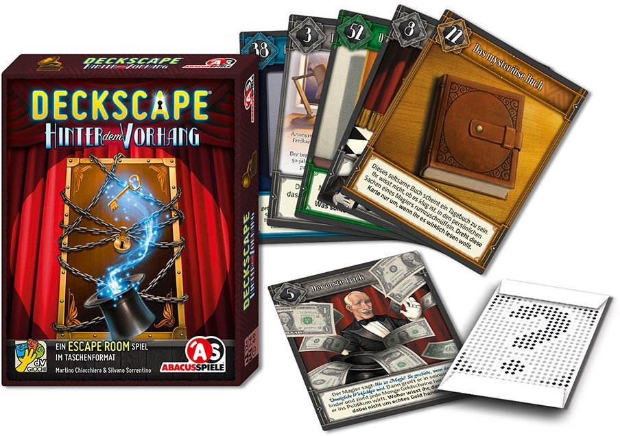Weitere Ansicht: ABACUSSPIELE - Deckscape - Hinter dem Vorhang | Martino Chiacchiera, Silvano Sorrentino