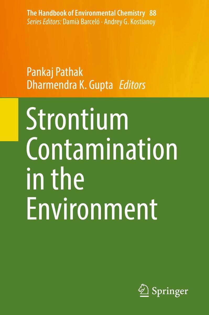 Produktbild: Strontium Contamination in the Environment