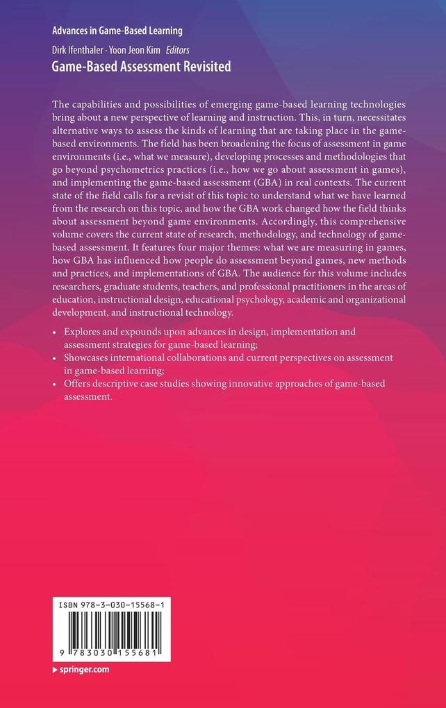 Weitere Ansicht: Game-Based Assessment Revisited