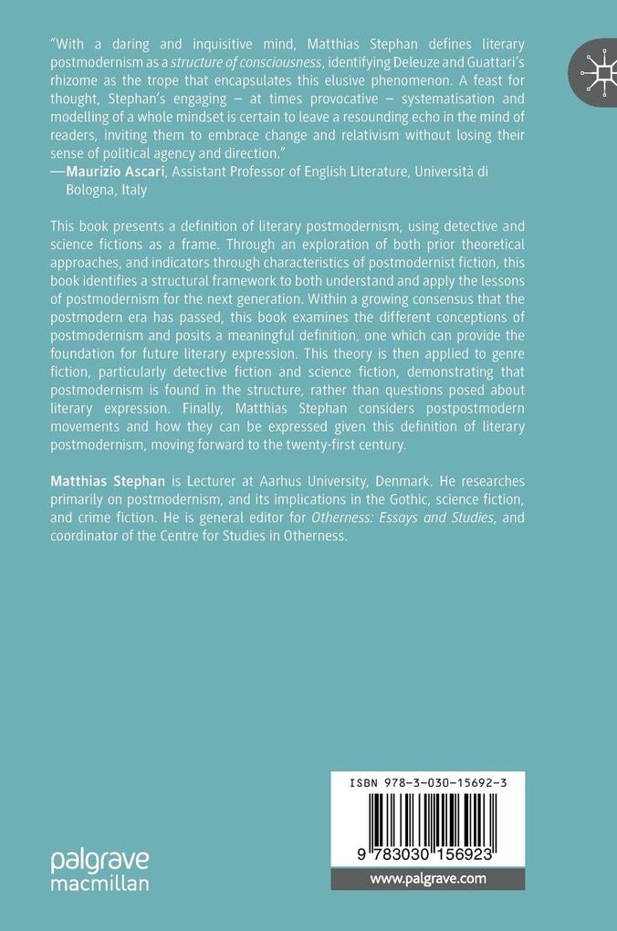 Weitere Ansicht: Defining Literary Postmodernism for the Twenty-First Century | Matthias Stephan
