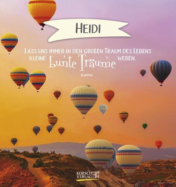 Produktbild: Namenskalender Heidi