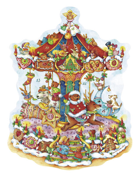 Produktbild: Adventskalender "Weihnachtskarussell"