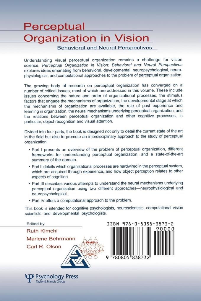 Weitere Ansicht: Perceptual Organization in Vision