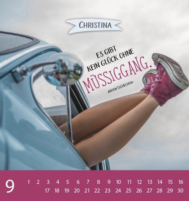 Weitere Ansicht: Namenskalender Christina