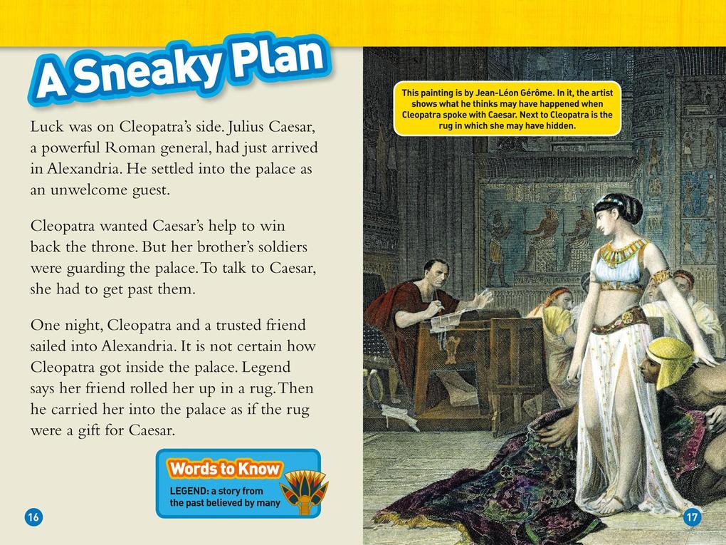 Weitere Ansicht: Cleopatra | Barbara Kramer, National Geographic Kids