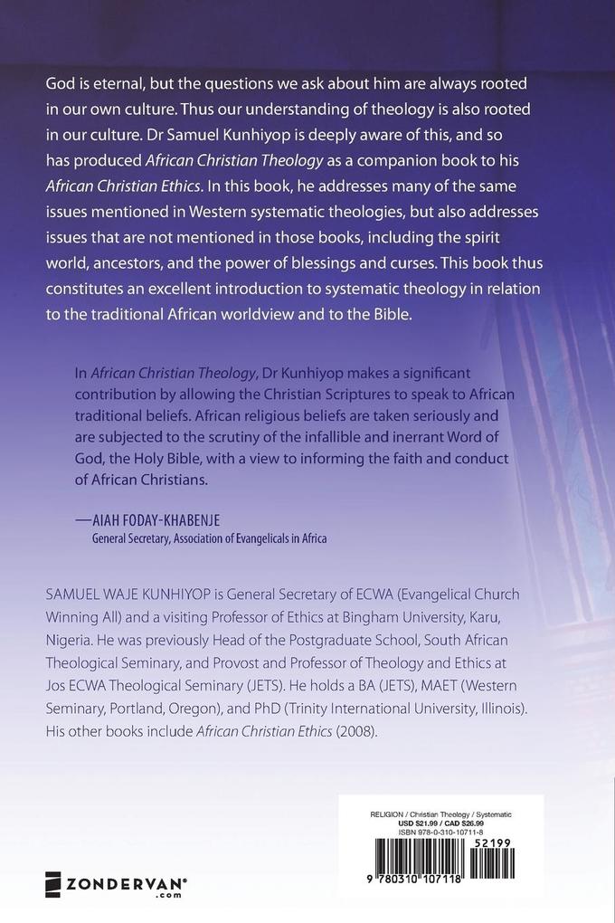 Weitere Ansicht: African Christian Theology | Samuel Waje Kunhiyop