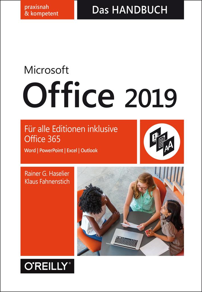 Produktbild: Microsoft Office 2019 - Das Handbuch | Rainer G. Haselier, Klaus Fahnenstich