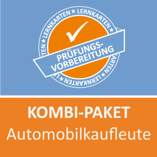 Produktbild: Kombi-Paket Automobilkaufmann Lernkarten | Jennifer Christiansen