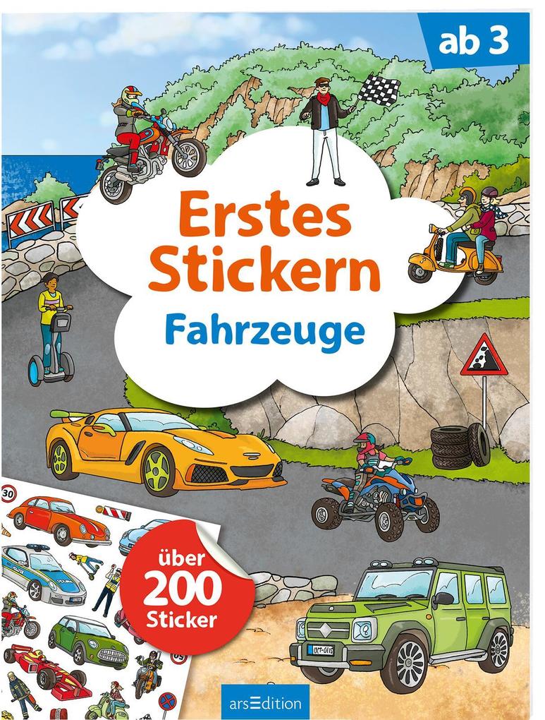 Produktbild: Erstes Stickern Fahrzeuge