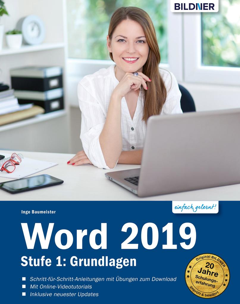 Produktbild: Word 2019 - Stufe 1: Grundlagen | Inge Baumeister