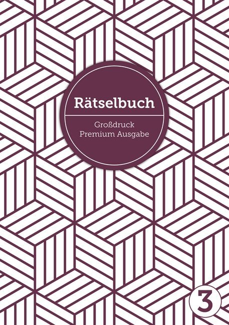 Produktbild: Rätselbuch, Großdruck, Premium-Ausgabe | Sophie Heisenberg