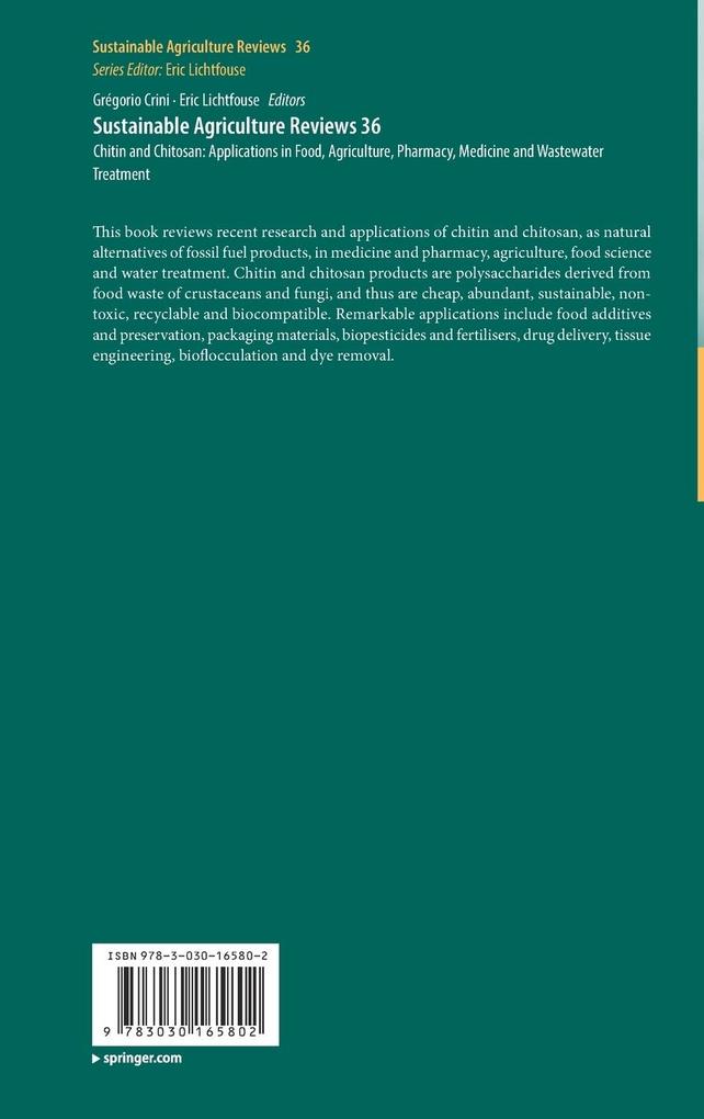 Weitere Ansicht: Sustainable Agriculture Reviews 36