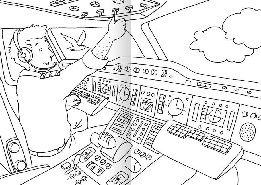 Weitere Ansicht: Mein Malbuch - Flughafen