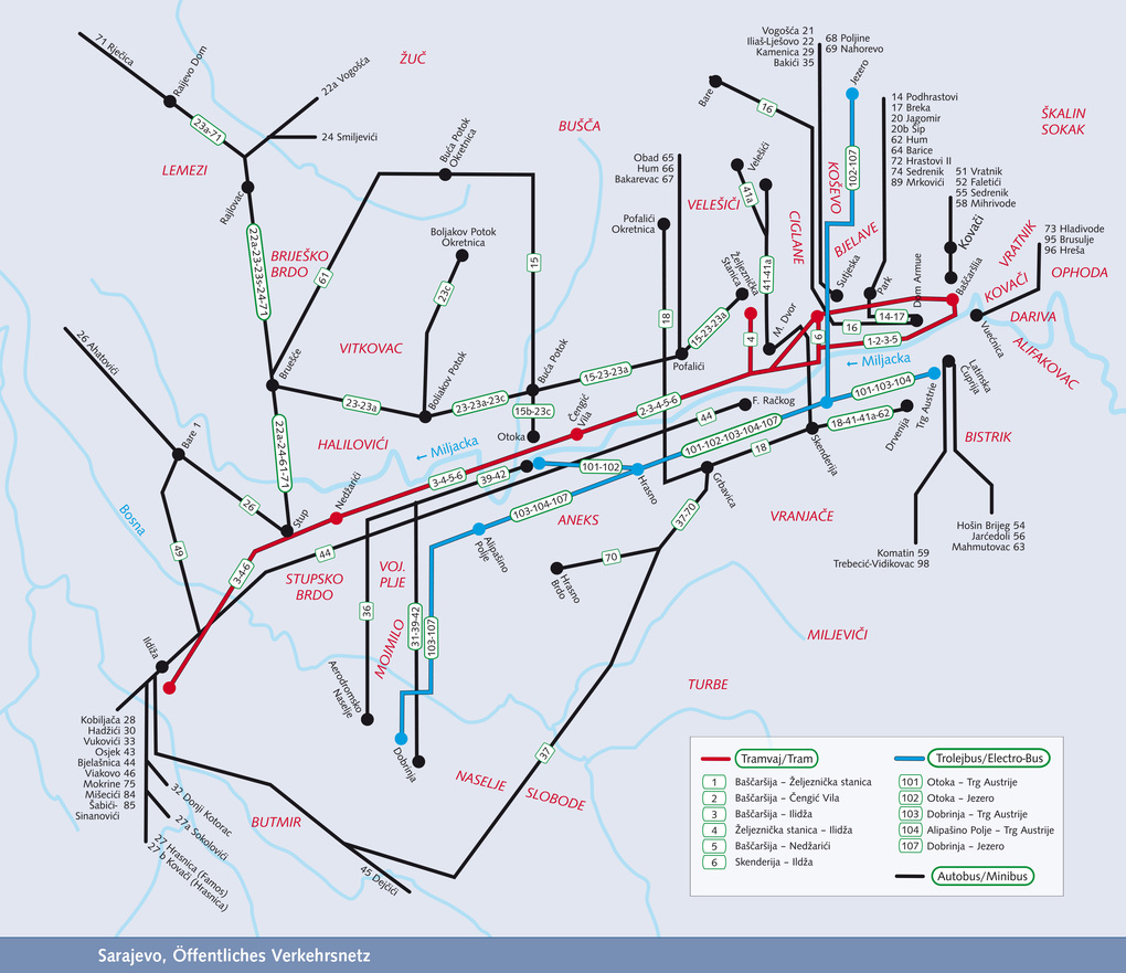 Weitere Ansicht: Reiseführer Sarajevo | Marko Plesnik