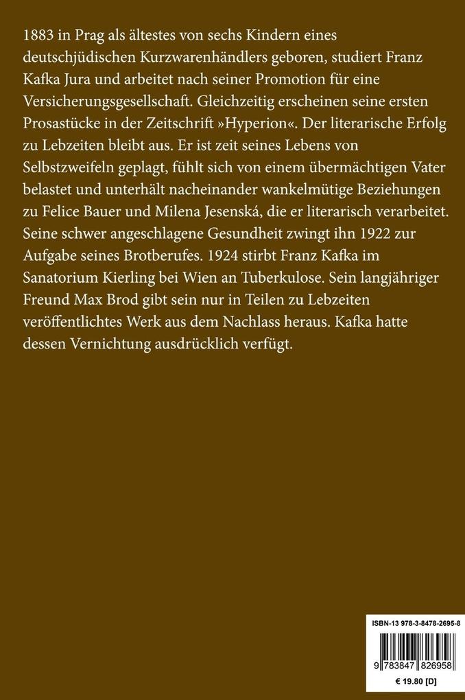 Weitere Ansicht: Brief an den Vater (Großdruck) | Franz Kafka