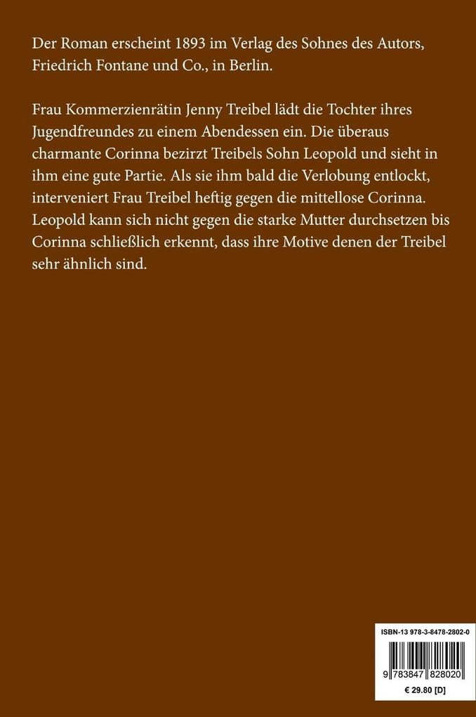 Weitere Ansicht: Frau Jenny Treibel (Großdruck) | Theodor Fontane