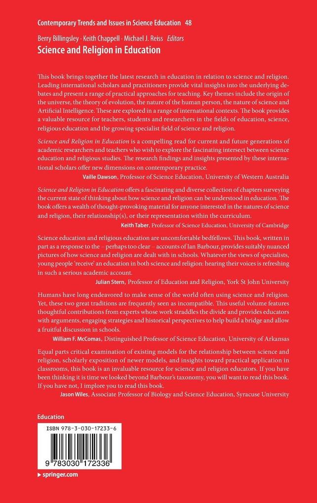 Weitere Ansicht: Science and Religion in Education