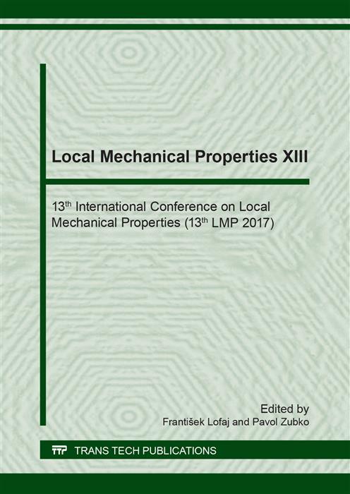 Produktbild: Local Mechanical Properties XIII