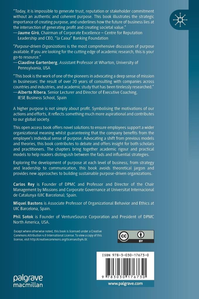Weitere Ansicht: Purpose-driven Organizations