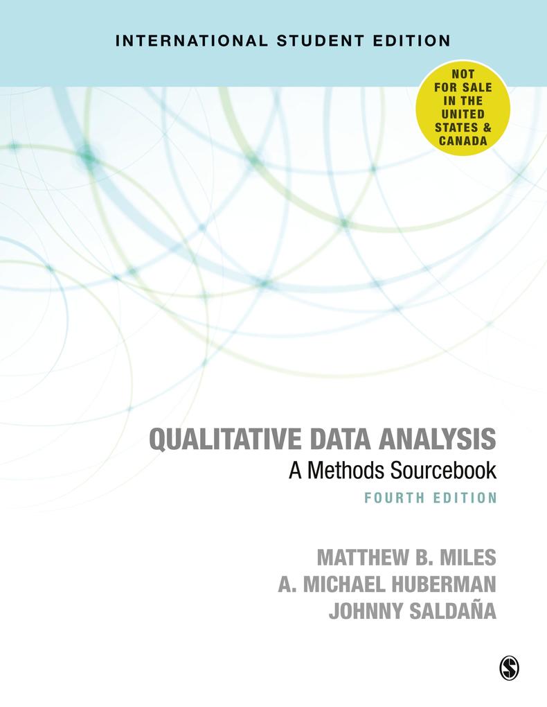 Produktbild: Qualitative Data Analysis - International Student Edition | Matthew B. B. Miles, A. Michael Michael Huberman, Johnny Saldaña