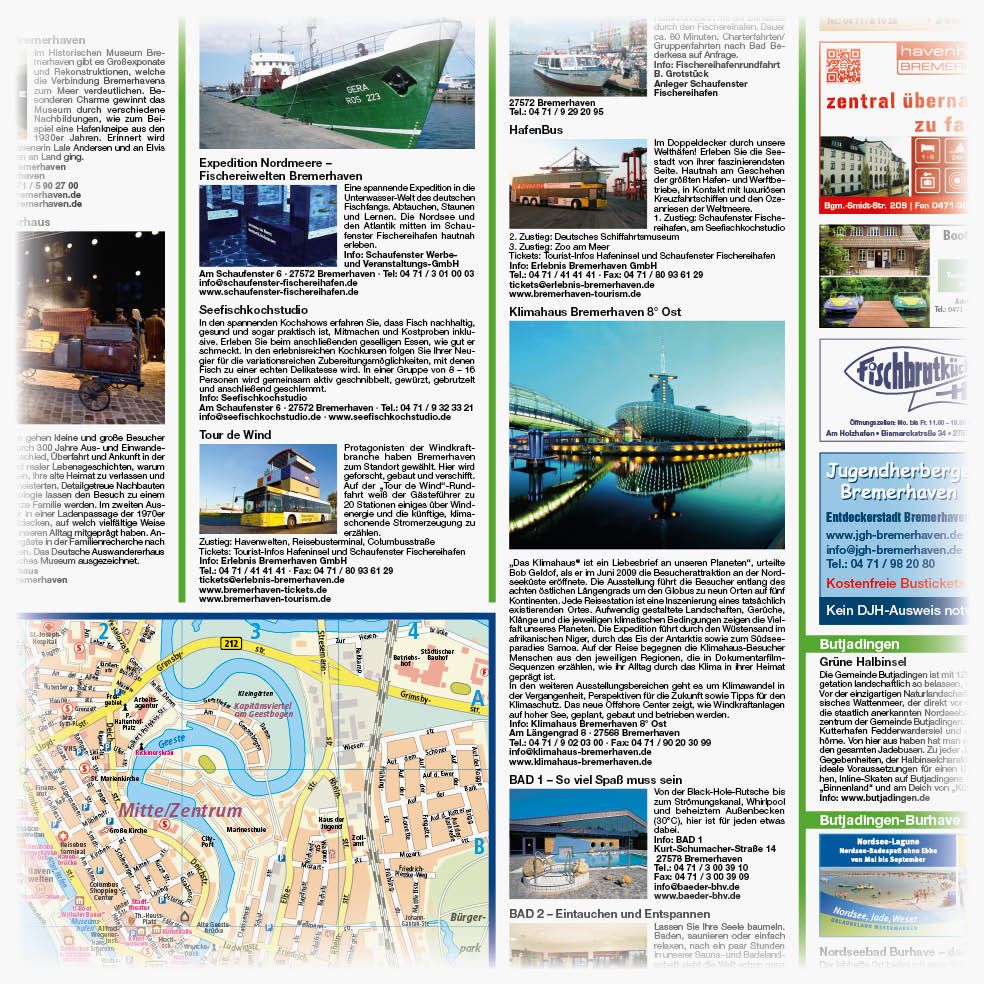 Weitere Ansicht: Bremerhaven - Nordenham - Butjadinger Land 1:50 000