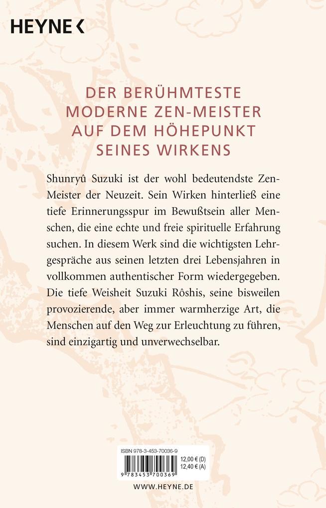 Weitere Ansicht: Seid wie reine Seide und scharfer Stahl | Shunryû Suzuki