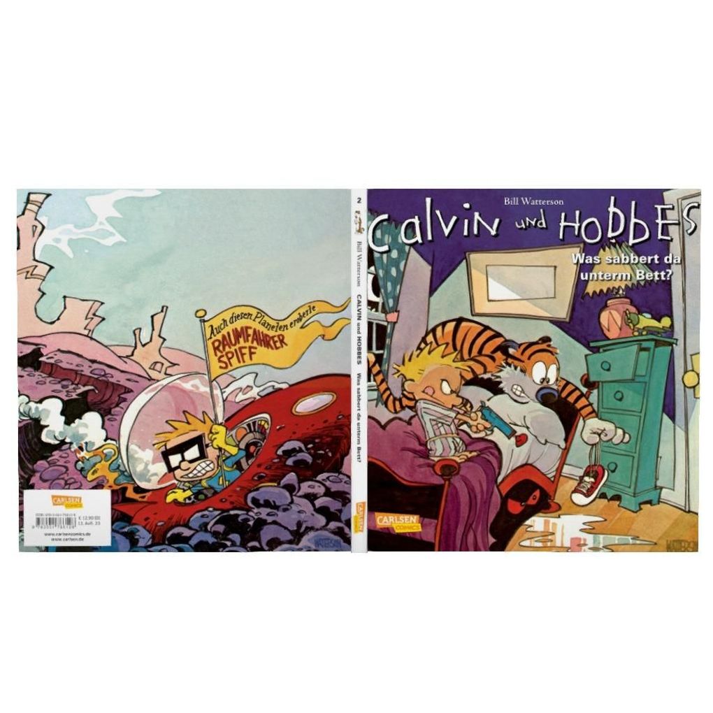 Weitere Ansicht: Calvin & Hobbes 02 - Was sabbert da unter dem Bett? | Bill Watterson