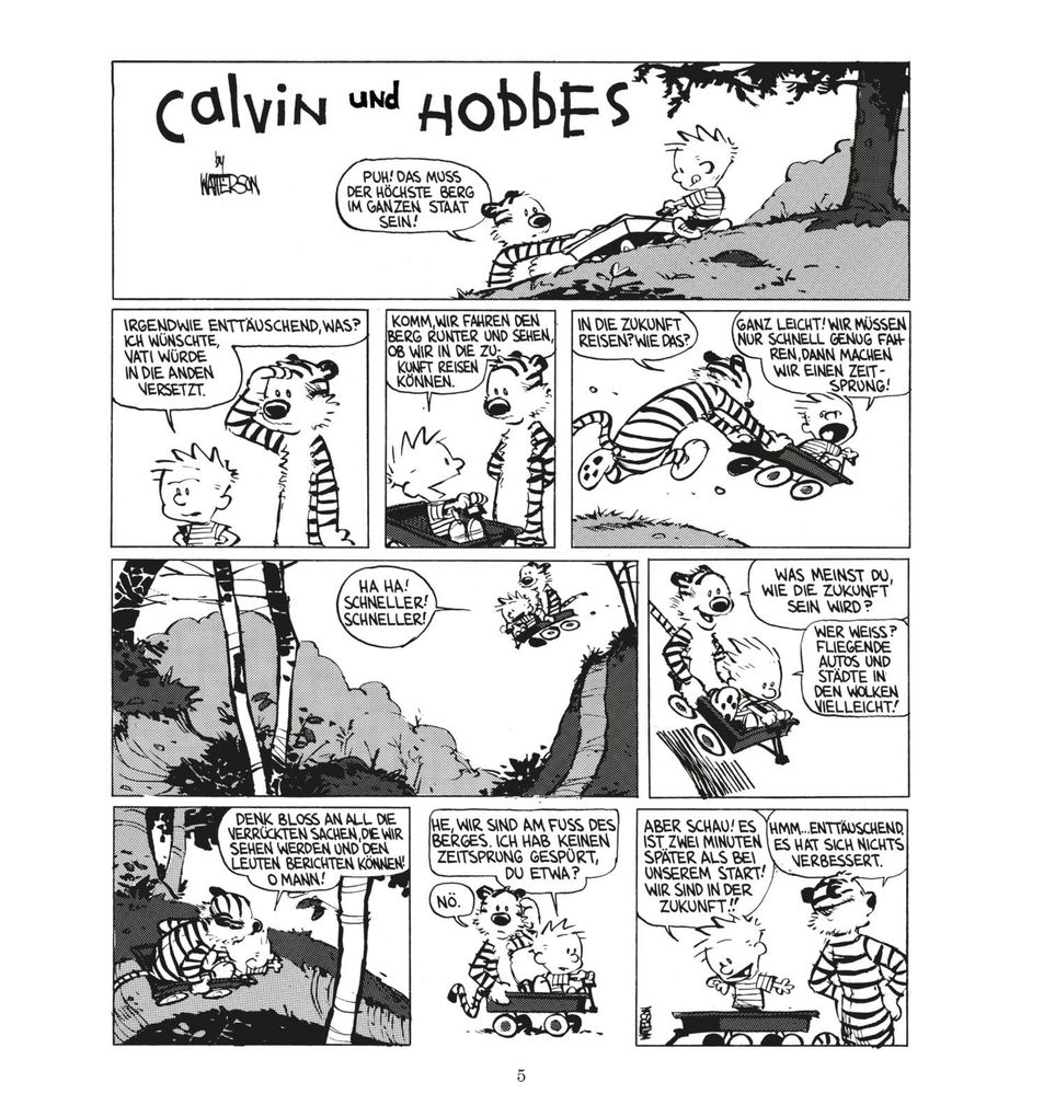 Weitere Ansicht: Calvin & Hobbes 03 - Wir wandern aus! | Bill Watterson