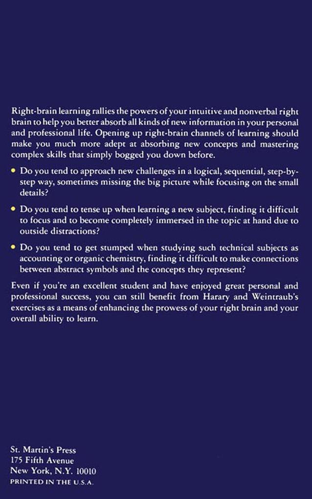 Weitere Ansicht: Right-Brain Learning in 30 Days | Keith Harary, Pamela Weintraub